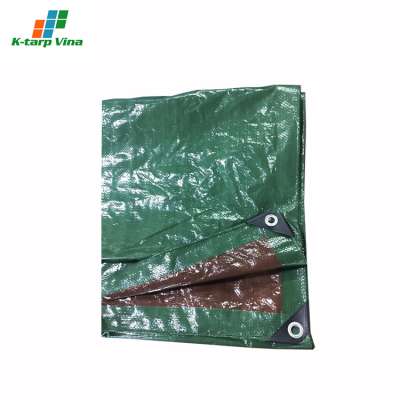 Best Seller October 2019 With Medium Duty Tarp Plain Pattern Olive Green Pe Tarpaulin 160 Gsm