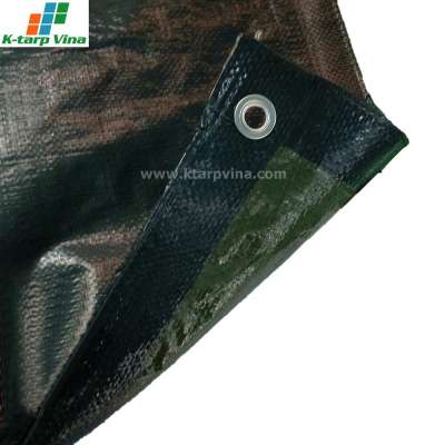 BLACK & OLIVE GREEN TARPAULIN # 120 GSM # MULTI-TASKS