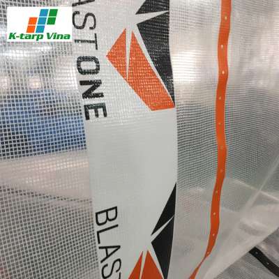 OEM ODM Polyethylene Tarp Sheet Custom Size 20 X 20 White PE Tarpaulin Vietnam