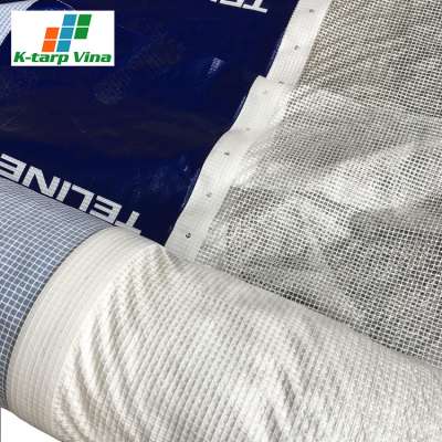 Wholesale Manufacturer Vietnam Canvas Tarps Micro Perforated PE Tarpaulin Plastic Sheet