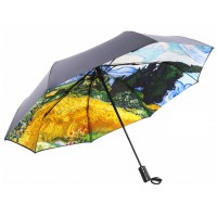 Best advertising sun cheap bright colored fabric low cost wholesale price umbrella